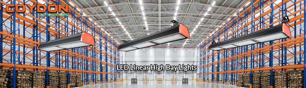 LED linear high bay lights